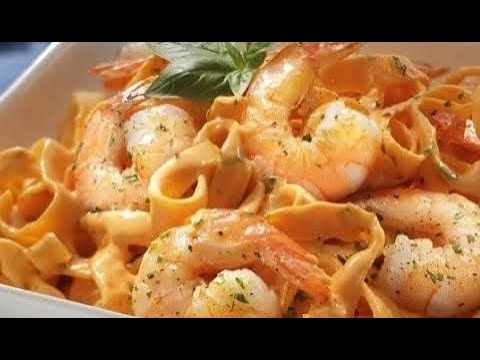 Pasta Con Camarones - Receta fácil y Rápida