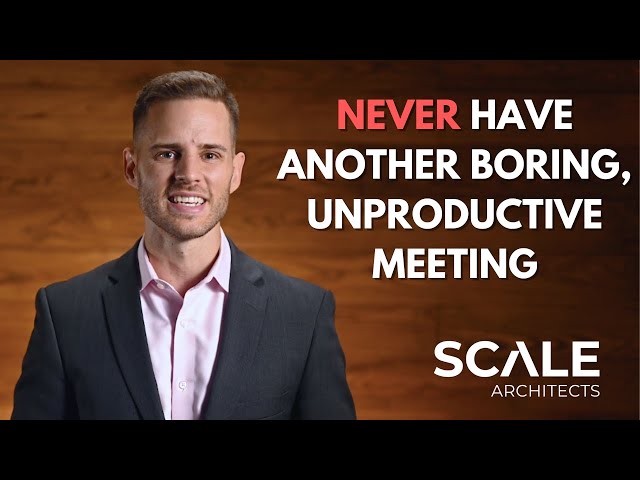 Never have another boring, unproductive meeting