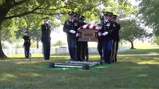 Military Funeral Honors for Pfc. William H. Jones - Korean War MIA