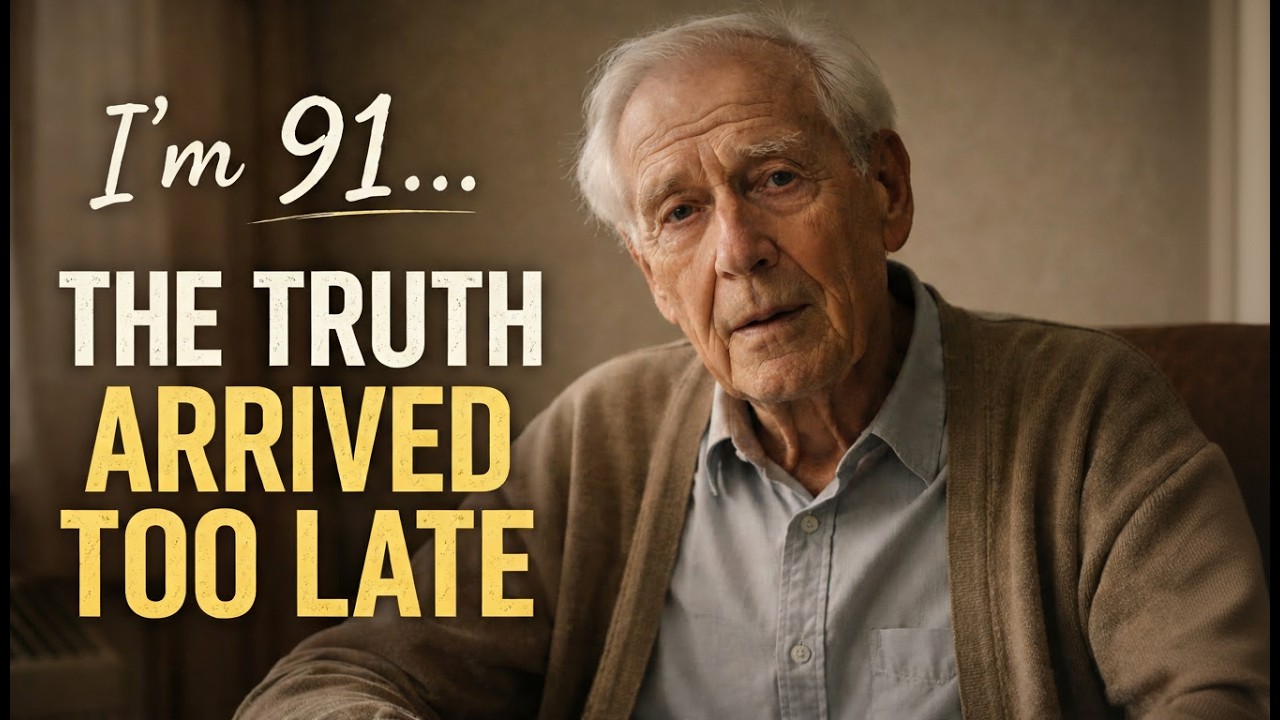 I’m 91… The Truth Arrived Too Late