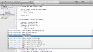 Cocoa Programming L28 - Keyboard Events