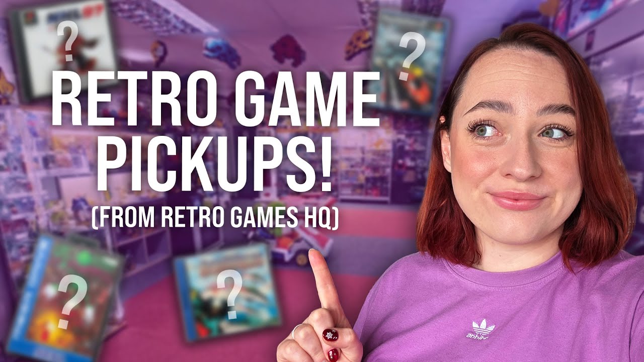 Приобретенные игры в штаб-квартире Retro Games!