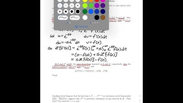 Section 6.2: Solution of Initial Value Problems (Part 1, Derivatives and Inverse Laplace Transforms)