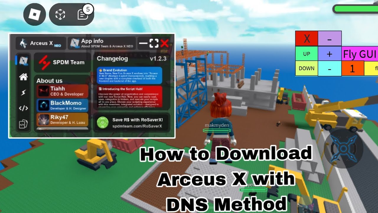 How to download Arceus X Roblox using DNS method (2024) - YouTube
