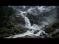 Fall Asleep Fast with 1 Hour Waterfall White Noise