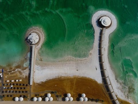 Мертвое море исчезающий берег
