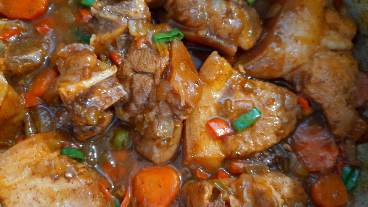 EASY QUICK PORK STEW - YouTube