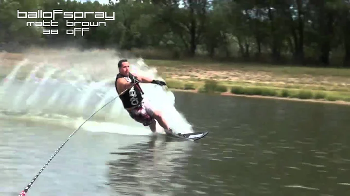 Matt Brown 38 off /  Thanks to Stacy Holbert