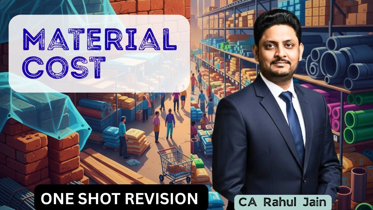 Material Cost | CA Inter / CMA Costing | 100% Exam-Oriented One Shot ...