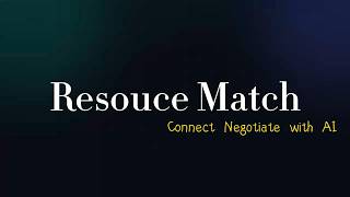 ResourceMatch Pitch for Google Cloud Rapid Agent Hackathon