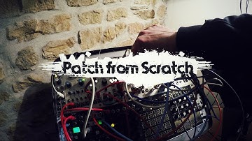 Patch from Scratch - Intellijel & Make Noise Shared System drum beat patch (no talking)