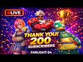 We Hit 200 Subs 🥳 Thank You So Much | Farlight 84 Live