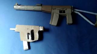 Cardboard AS Val and K10 (WIP)
