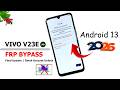 New Method 2026 Vivo V23e Frp Bypass Android 13 | Vivo V23e Frp Unlock 100% Working Method ✅