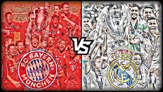 GUESS THE WINNER OF ALL MATCHES BETWEEN REAL MADRID VS BAYERN MUNICH