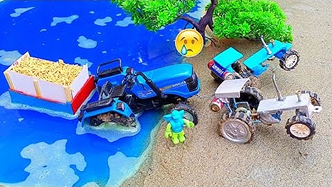 diy tractor stuk in mud mini science project || Part- 03 ||@topminigear