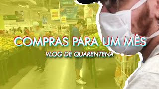 Vlog 1 - Compras de Mercado na Quarentena