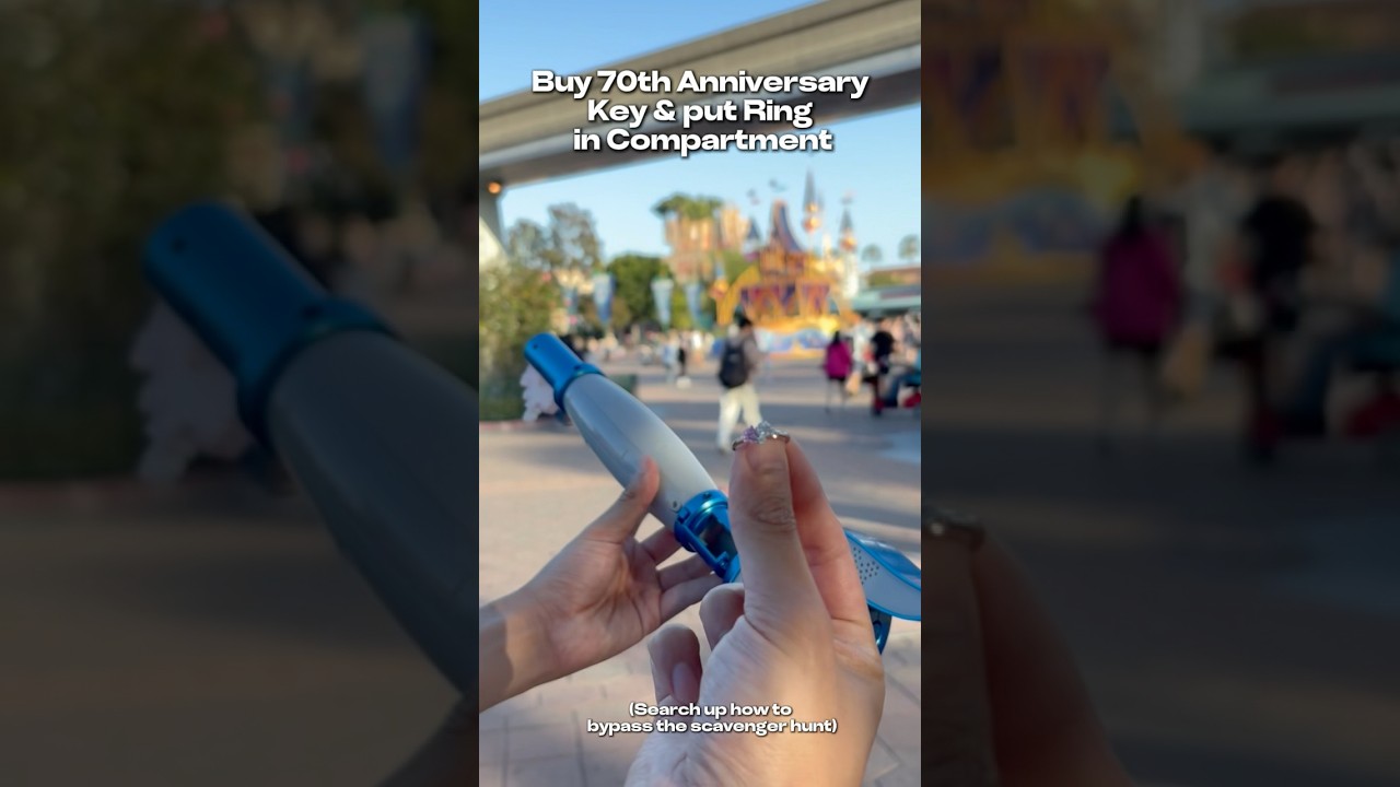 Disney’s 70th Anniversary Key Proposal Idea !! 💍💍 