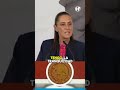 “Yo estoy muy tranquila y serena”, señala Sheinbaum #hidroforum #viralvideo #morena #shortvideo