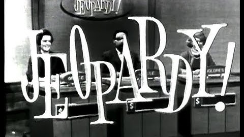 Jeopardy! (1964-1975) Theme (Good Quality)