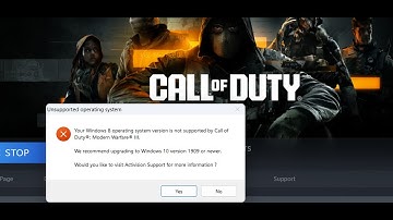 Fix Black Ops 6 Error Your Windows 8 Operating System Version Is Not Supported Windows 10 1909