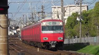 名鉄6511F 5780Fﾚ準急中部国際空港 犬山口駅～木津用水駅間