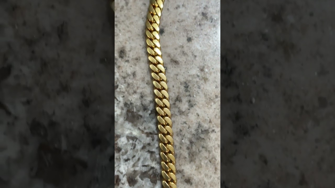 JUST IN*** 2023 Daniel Jewelry Inc. Solid 7mm 14k 22” Miami Cuban with Diamond button.