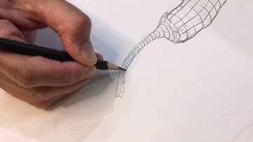 STRUCTURE DRAWING STUDY for WIRE SCULPTURE by IRMA MURNI ISMAIL