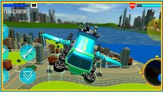 Flying Bus Transform - Bus Driving Simulator 2020 Best Android Gameplay 🤩 screenshot 3