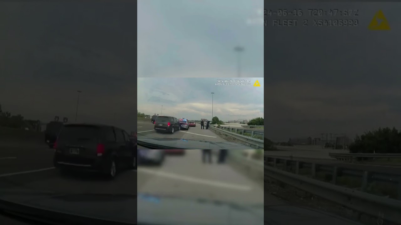 Car Crashes into a Police Car 