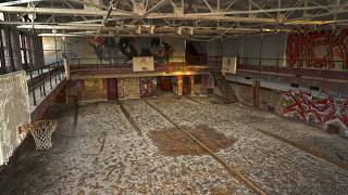 Abandoned School in Detroit soon to be renovated Barbour Middle School "Uncut"