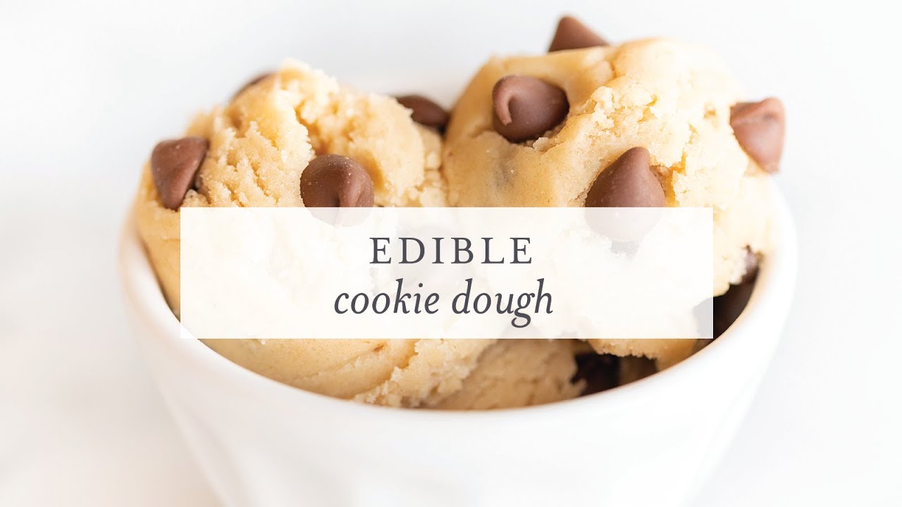 Edible Cookie Dough Recipe With Chocolate Chips
