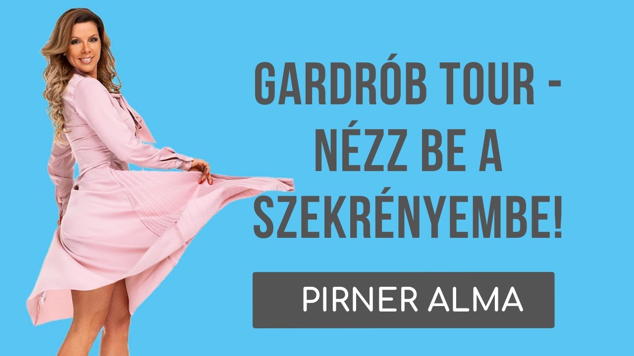GARDRÓB TOUR - Nézz be a szekrényembe!