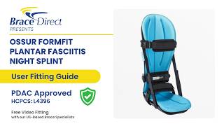 Ossur FormFit Plantar Fasciitis Night Splint Setup (Step-by-Step) | Brace Direct