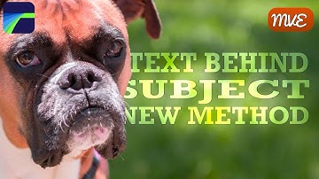 Masking Text Behind Subject, Tutorial - LumaFusion - New Method (iOS, Android, ChromeOS)