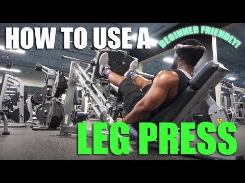 HOW TO USE A LEG PRESS | LEG PRESS FORM |LEG PRESS MUSCLES WORKED |BEGINNER WORKOUT| GYM WORKOUT