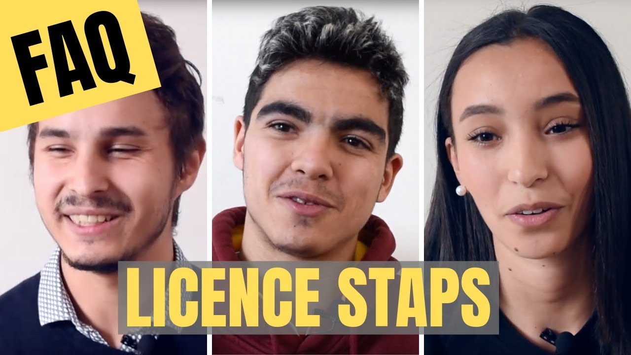 QUESTIONS LES + POSÉES SUR LA LICENCE STAPS