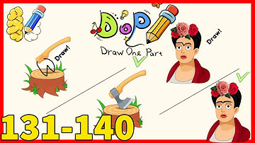 DOP Draw One Part | Level 131 132 133 134 135 136 137 138 139 140 Solution or Walkthrough