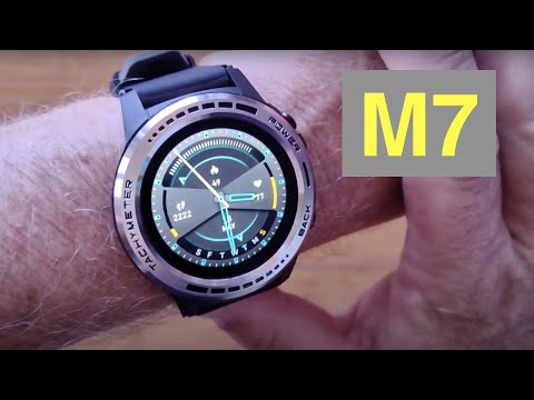 Bakeey M7 Bluetooth Calling GPS Altimeter Compass Adventurer's Sports Smartwatch: Unbox & 1st Look