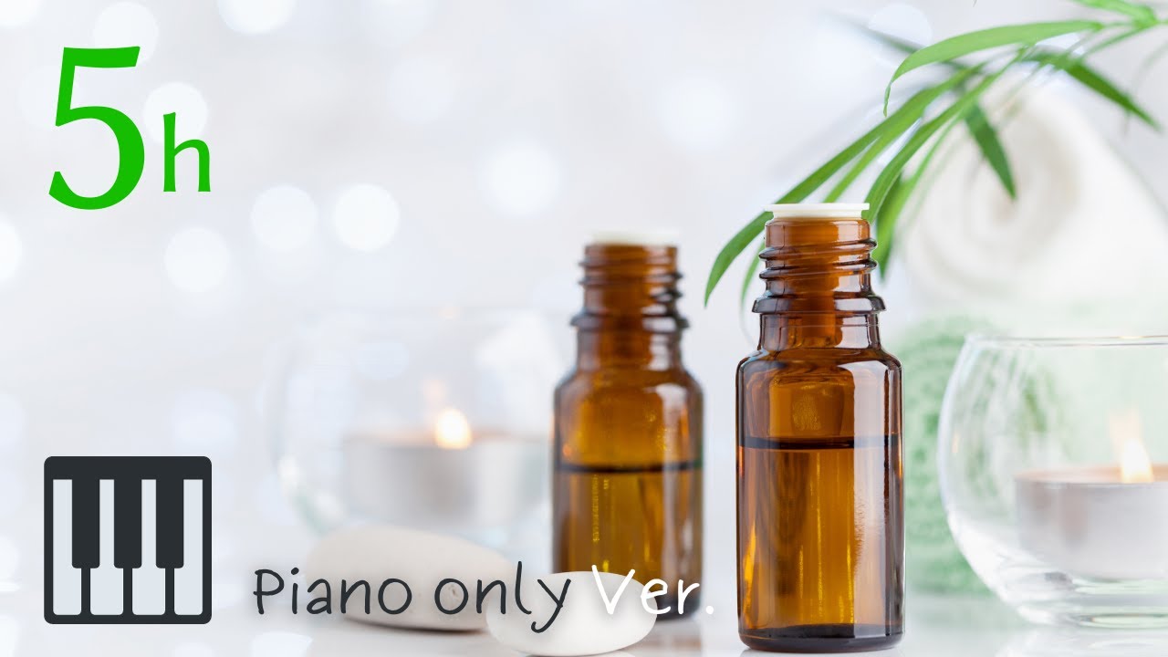 Beautiful Piano Music♫ No midroll ads Massage, Sleep, Focus, Study