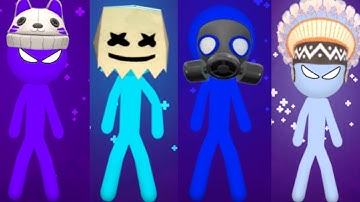 Stickman Funny Minigames - Stickman Party 1 2 3 4 Player 2022 Gameplay Walkthrough Android iOS