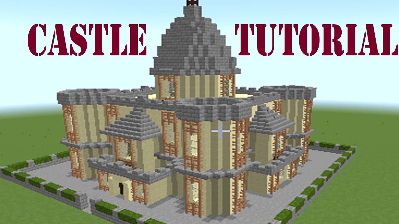Как построить замок в майнкрафте схема поэтапно