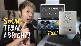 Mixing Sound Tebal & Bright pake Plugin SATURATION? | Apa itu ? screenshot 4