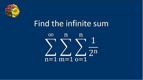 Evaluating the required sum using standard techniques