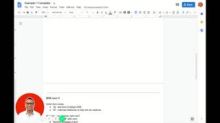 Example of a 1-1 meeting (with template)