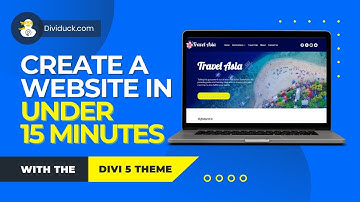 Divi 5: Build a Site in 15 Minutes! (Plus a Look at the New Interface)