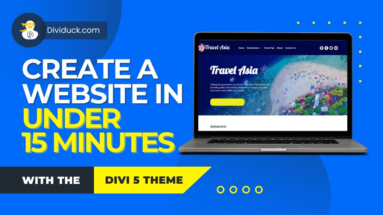Divi 5: Build a Site in 15 Minutes! (Plus a Look at the New Interface ...