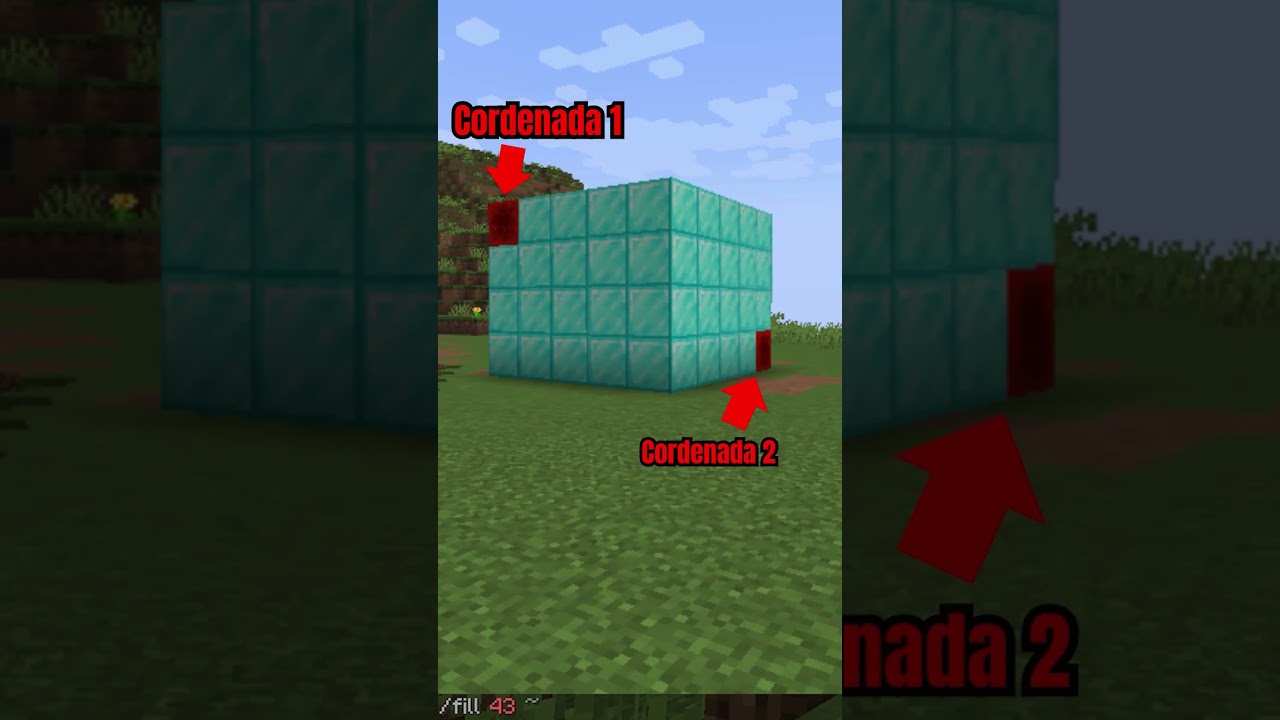 Como usar o /fill no Minecraft 