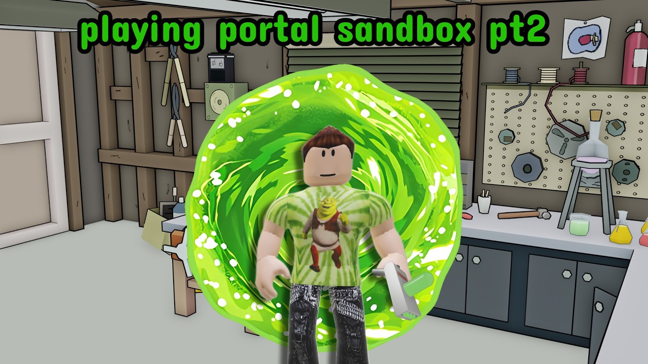 Portal Sandbox gameplay from its own video