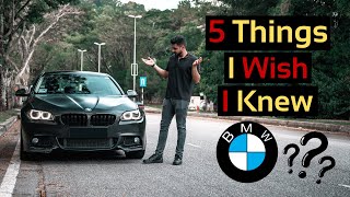 5 Things I Wish I Knew Before Buying a BMW